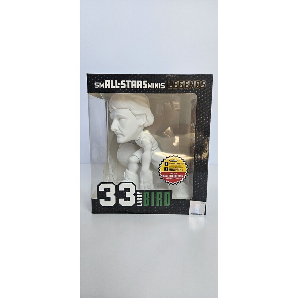 Larry Bird Boston Celtics smALLSTARS Minis Legends Rare White Variant Figure NIB